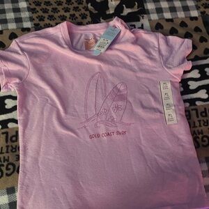 Cat & Jack Pink Surfboard Tee